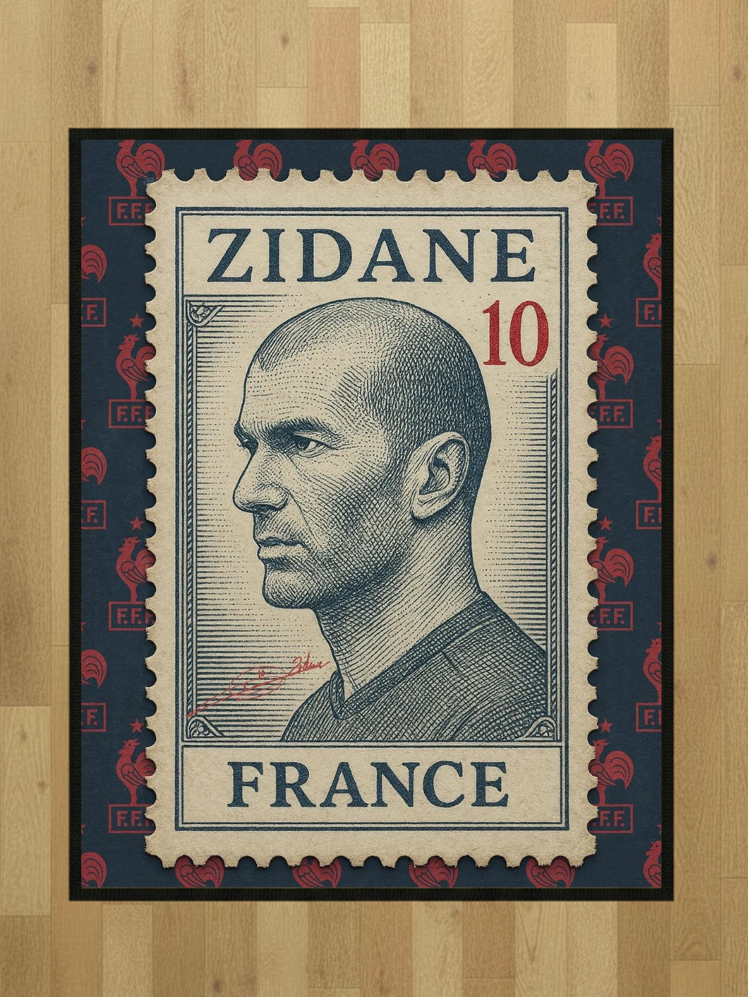 Iconic Stamps - Zinedine Zidane