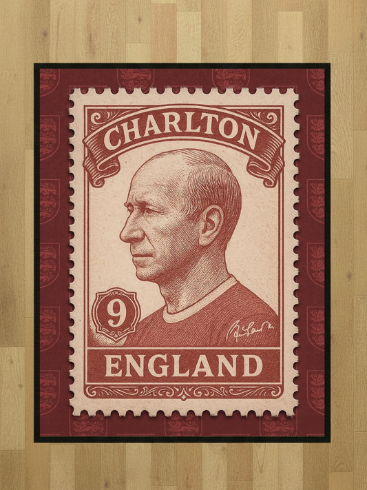 Iconic Stamps - Bobby Charlton