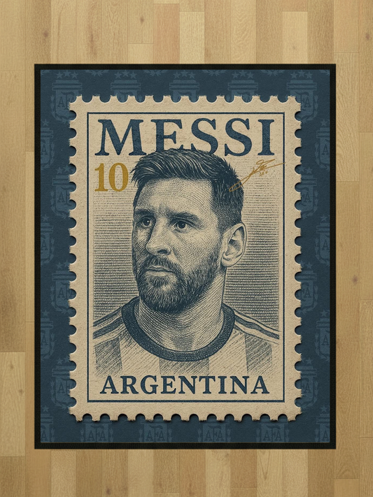 Iconic Stamps - Lionel Messi