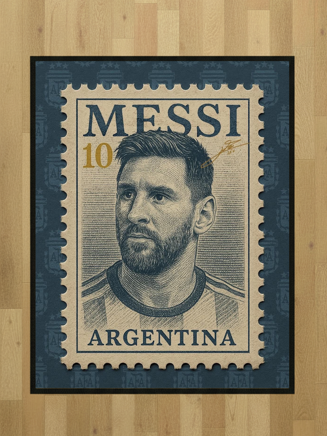 Iconic Stamps - Lionel Messi
