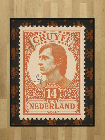 Iconic Stamps - Johan Cruyff