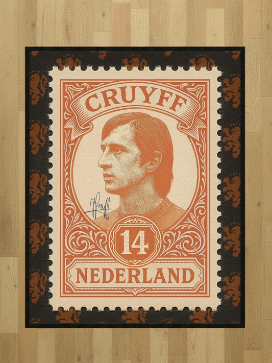 Iconic Stamps - Johan Cruyff